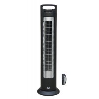SPT SF-1523 Reclinable Tower Fan with Ionizer  Black and Silver - B00JBMRCSG